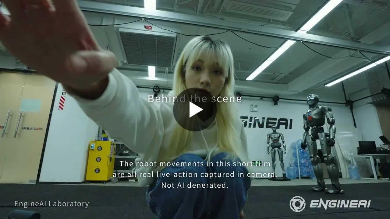 EngineAI PM01 performs the Axe Gang routine — EngineAI