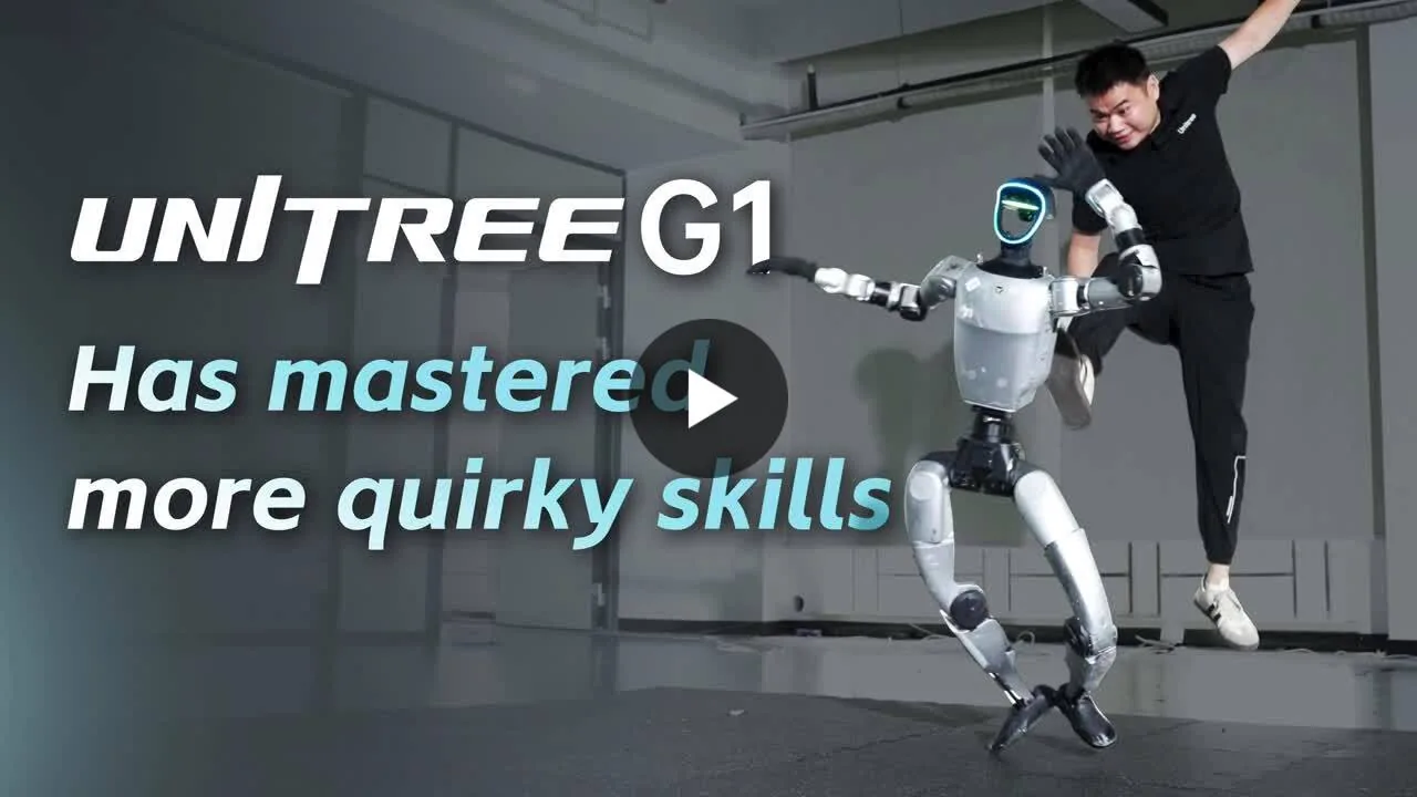 Unitree G1 demonstrates upgraded recovery and stability — Unitree Robotics