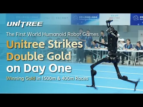 Video still: Unitree Strikes Double Gold on Day One